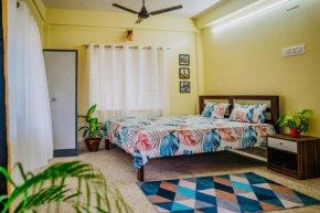couple friendly room with balcony, kitchen private bath